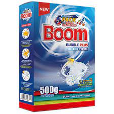 BOOM BUBBLE PLUS WASHING POWDER 500g