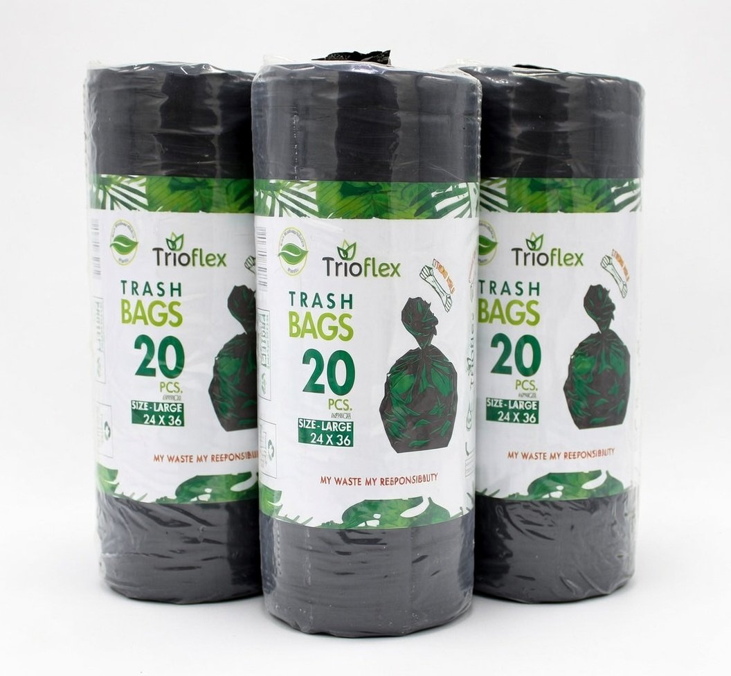 Trioflex Trash Bags 20pcs Large 24 X 36