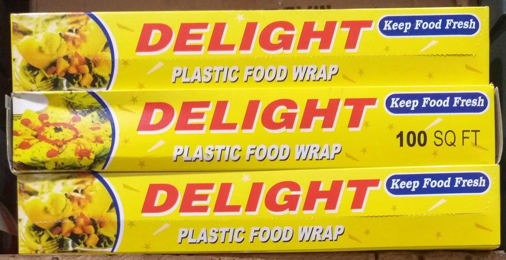 Delight Plastic Food Wrap 100SQ