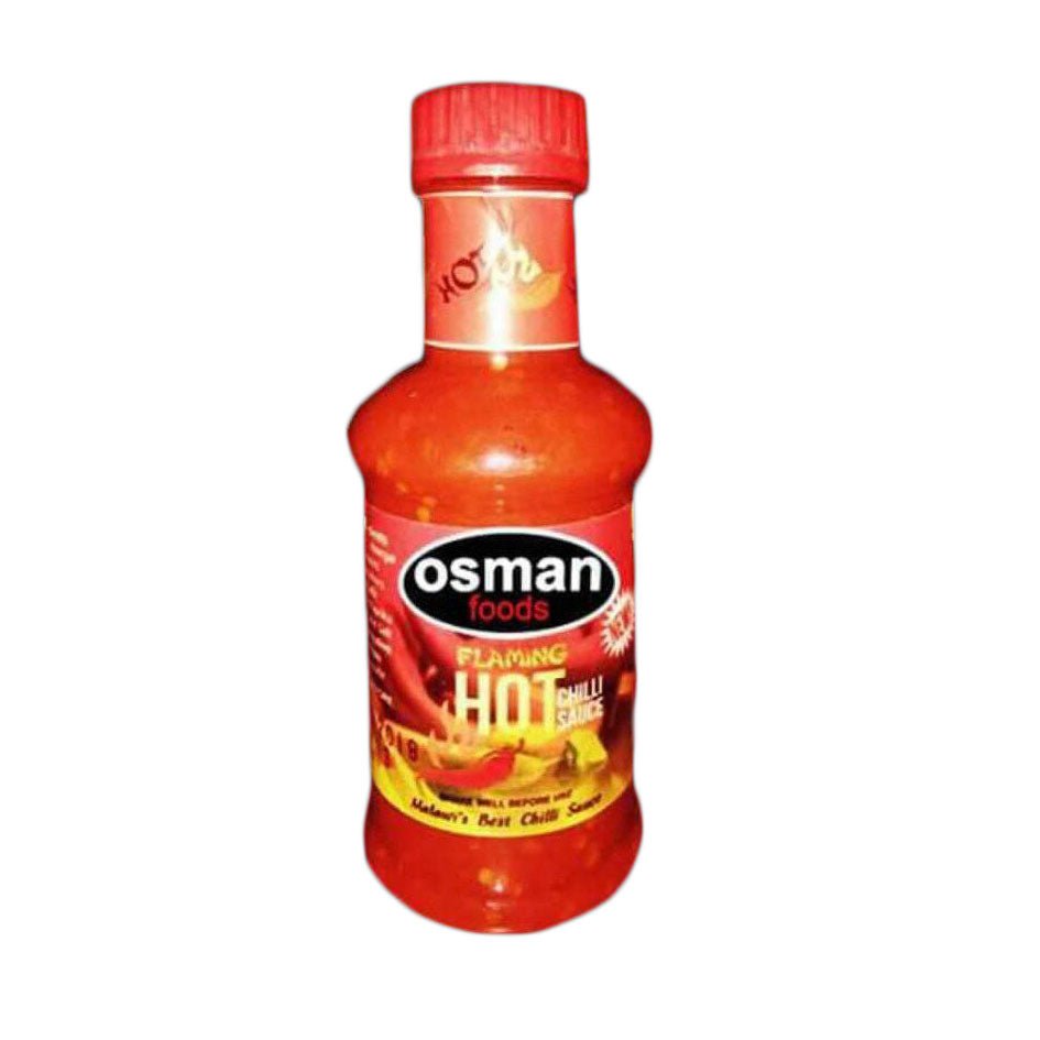 OSMAN FOODS HOT CHILLI SAUCE 200ML