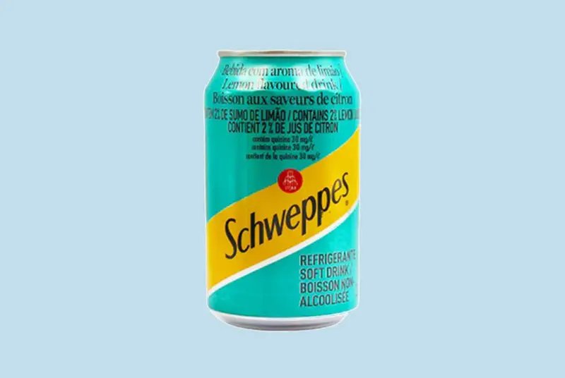 Schweppes Lemon Flavored Drink (330ml)