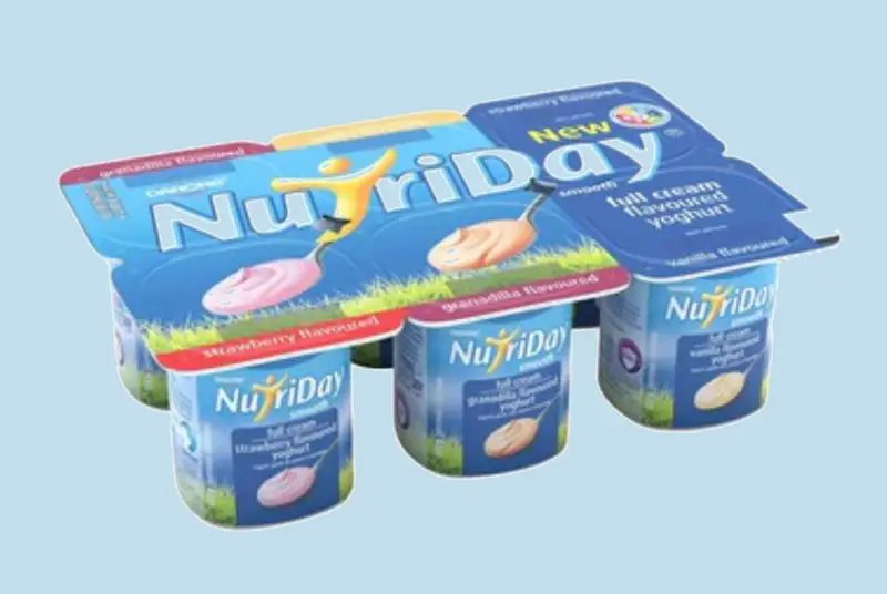 Nutriday Smooth Flavoured Yogurt (6-Pack)
