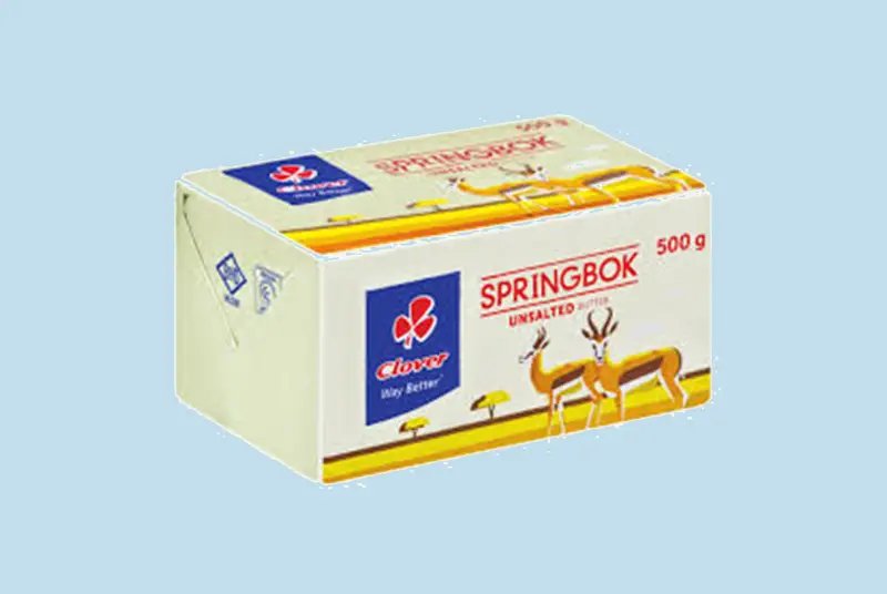 Clover Springbok Unsalted Butter(500g)