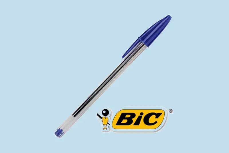 Bic Crystal Ball Blue Pen