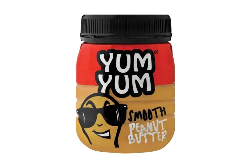 Yum yum smooth peanut butter 800g