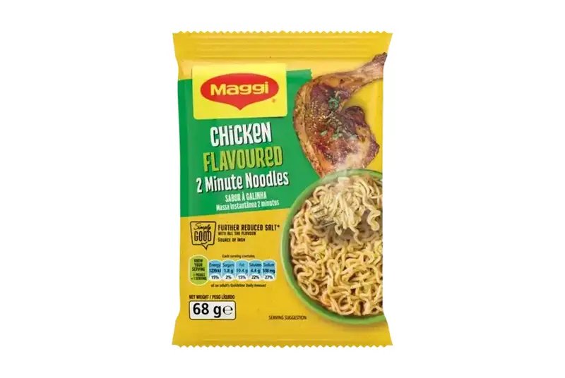 Maggi beef flavour noddles 68g (5 Pacs)