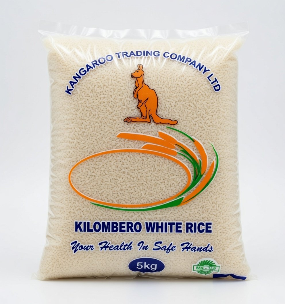 Kangaroo Kilombero White Rice 5kg