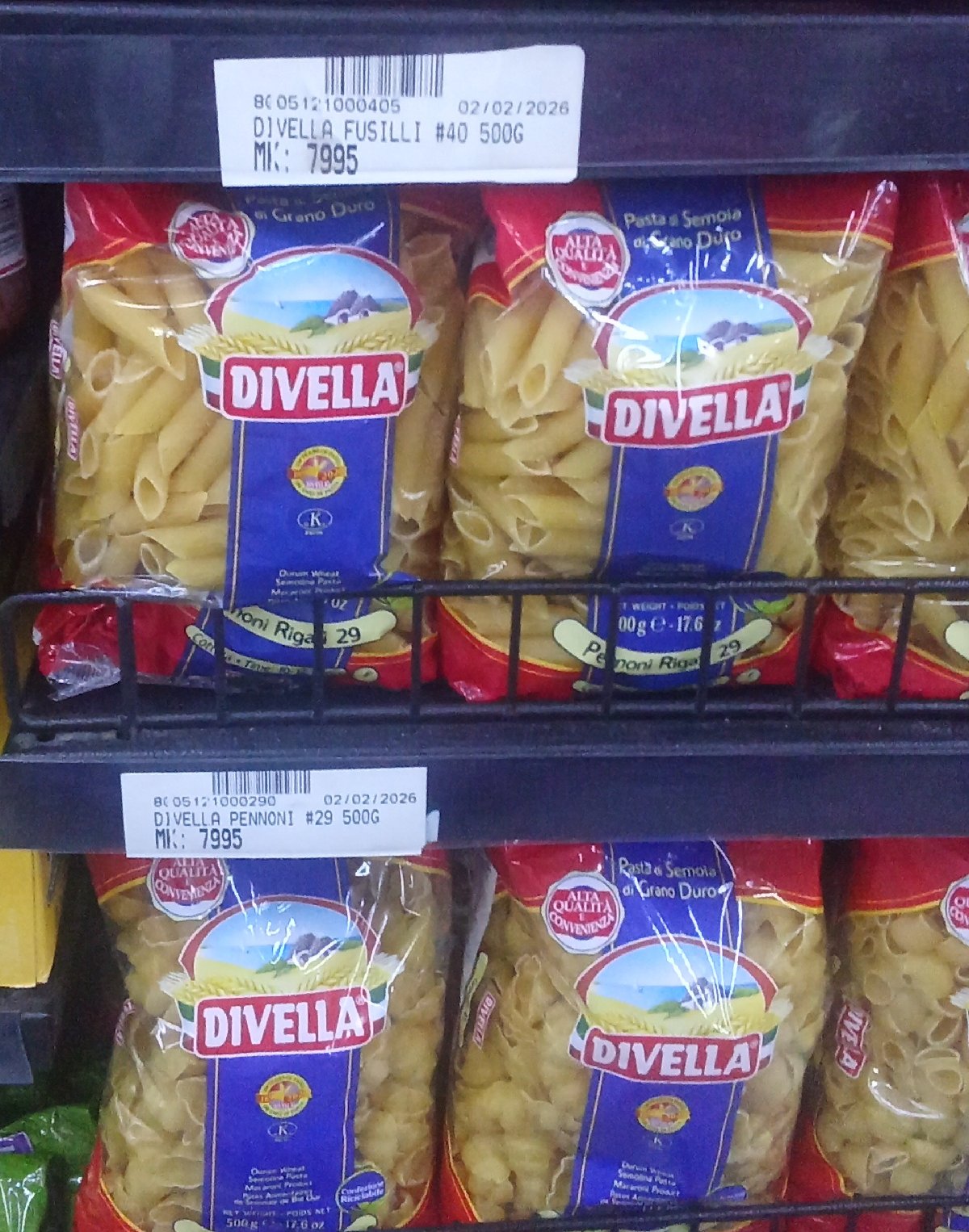 Divella Pennoni 500g