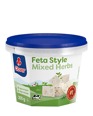 Clover Feta Style Mixed Herbs 200g