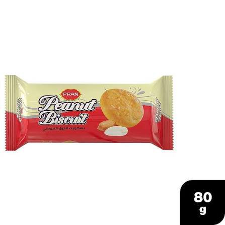 Pran Peanut Bisquit 75g