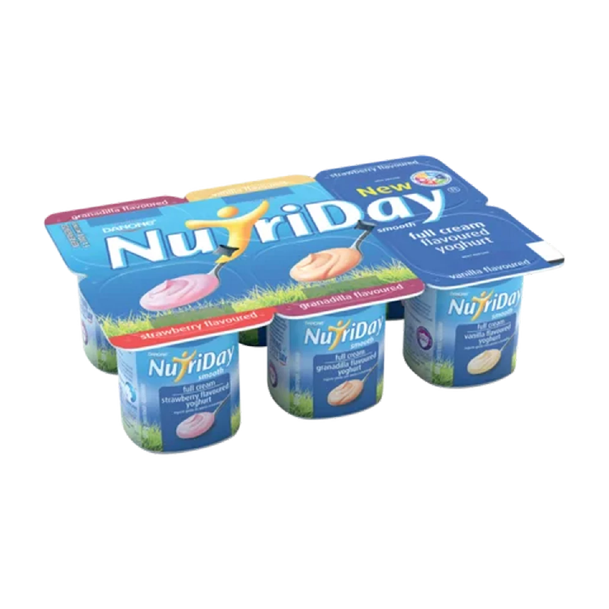 Nutriday Smooth Flavoured Yoghurt 6s