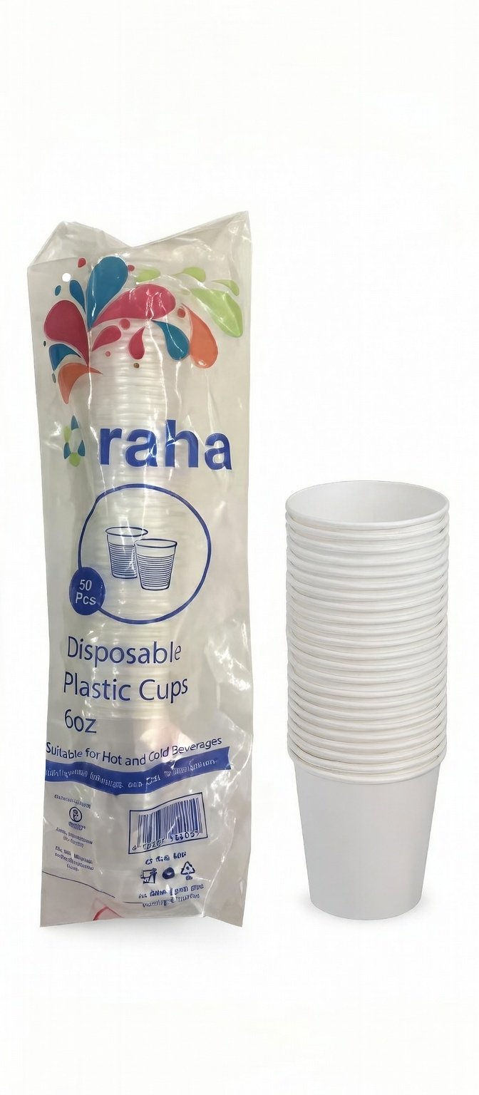 Raha Disposable Cups 50pcs