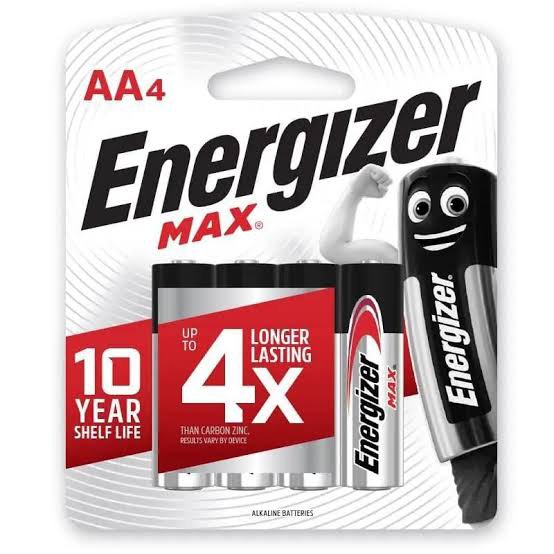 Energizer Max AA 4X