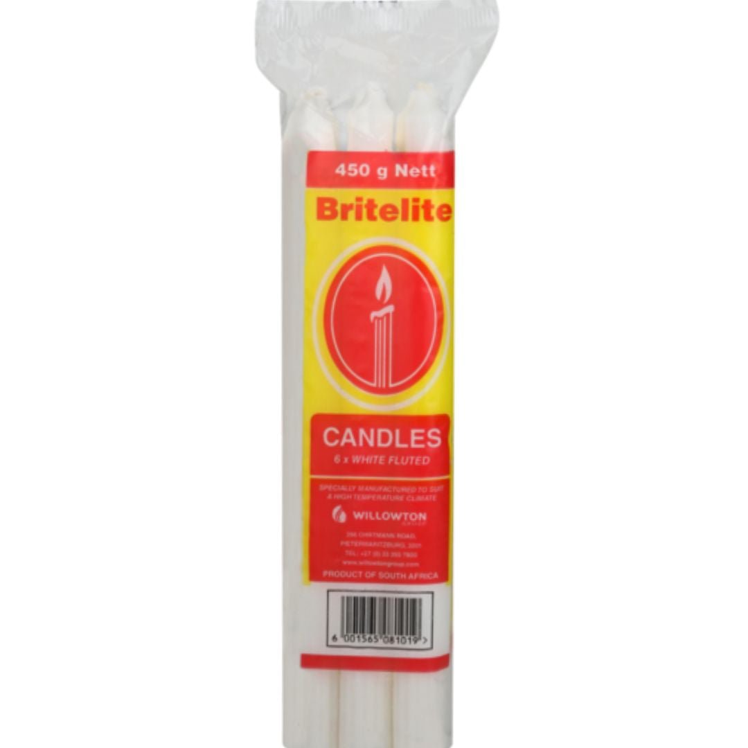 Britelite Candles 450g 6s