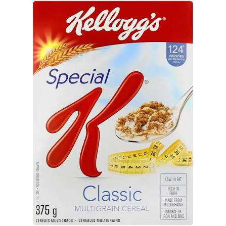 Kelloggs Special K Classic Cereal 375g