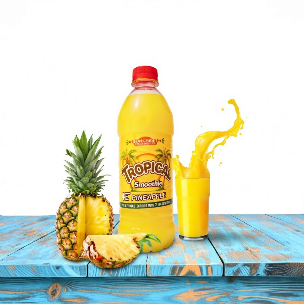 Tropical Smoothie Pineapple 1L - Drinks - Fresh grocery product from DoorShoppin