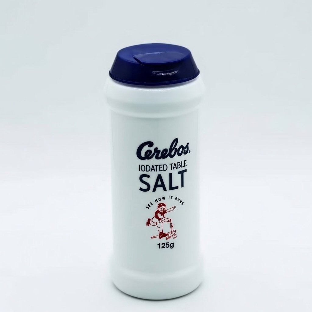 Cerebos Iodated Table Salt 125g