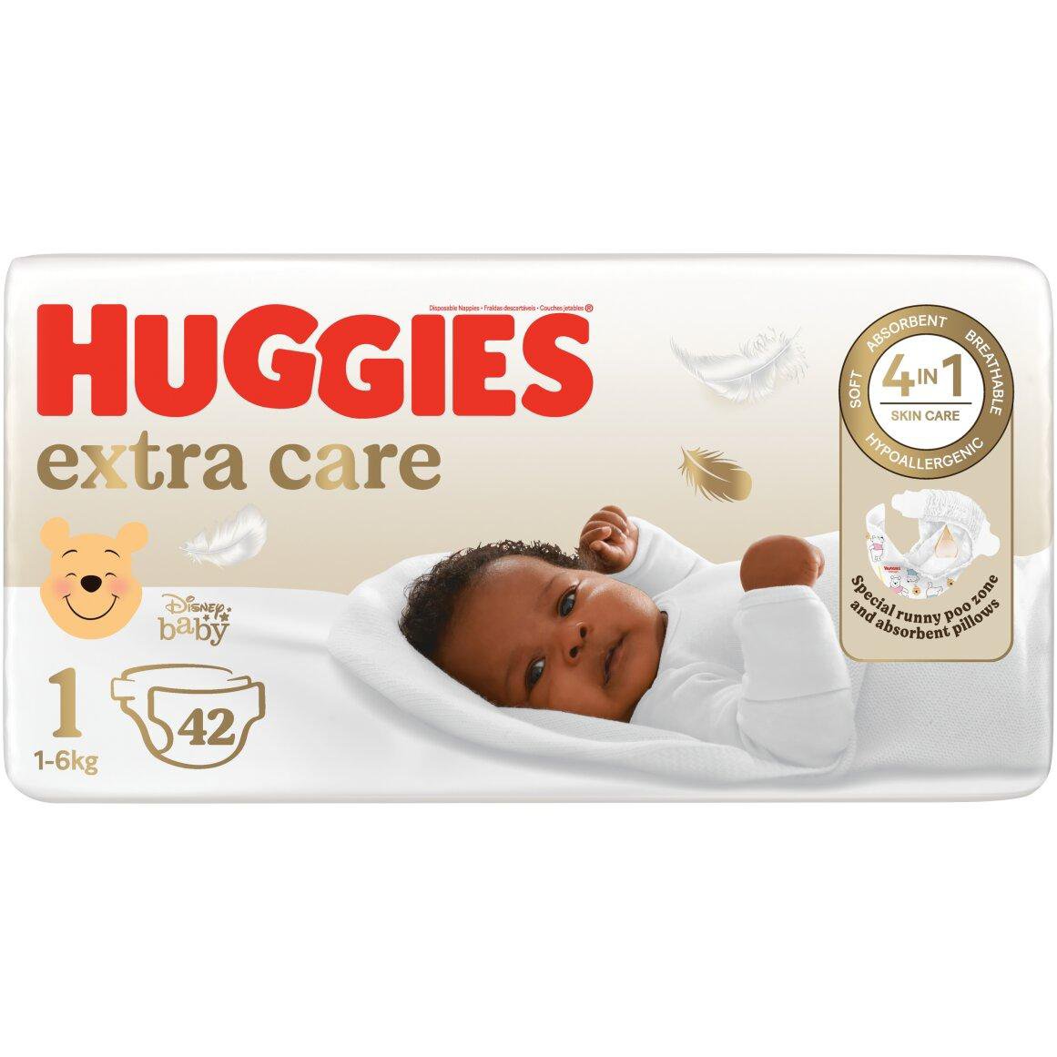 Huggies 1 Extra Care 1-6kg