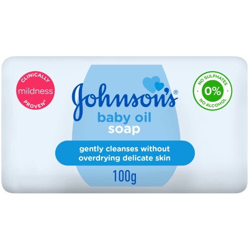 Johnson\'s Baby Oil Soap 100g - Kids - Fresh grocery product from DoorShoppin