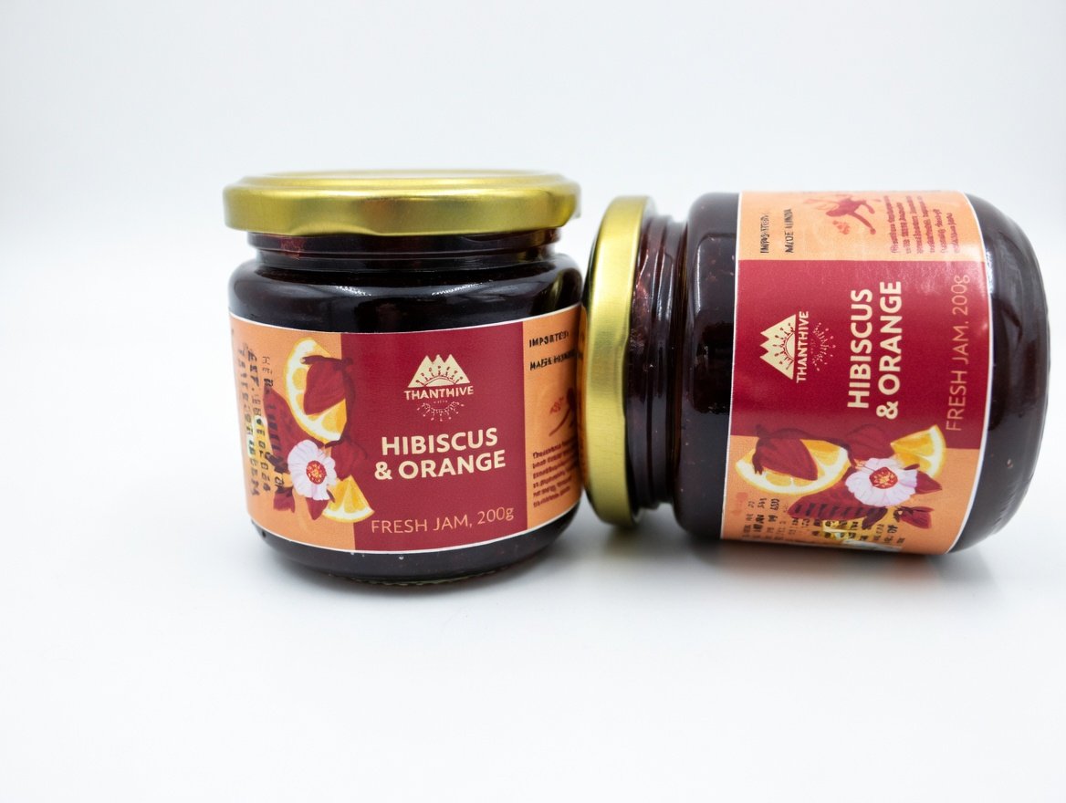 Thanthwe Hibiscus Fresh Jam 300g