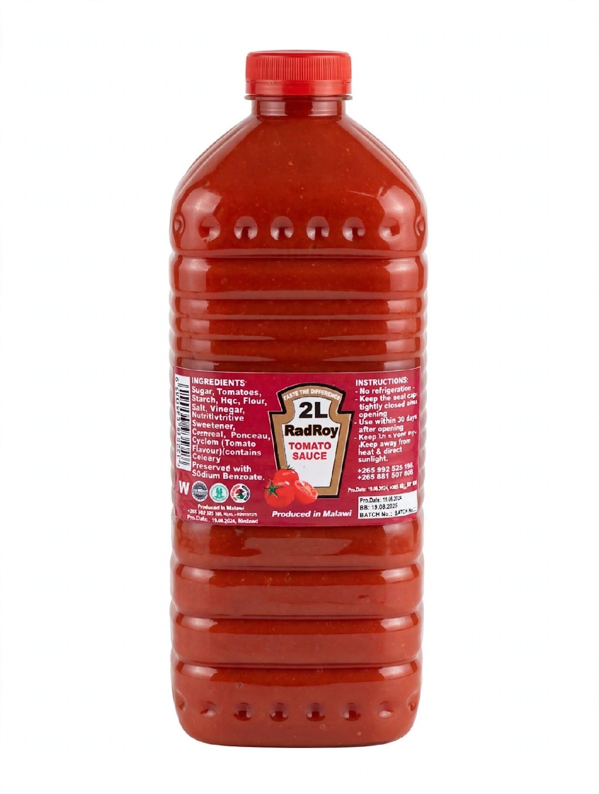 RadRoy Tomato Sauce 2L - fresh grocery product
