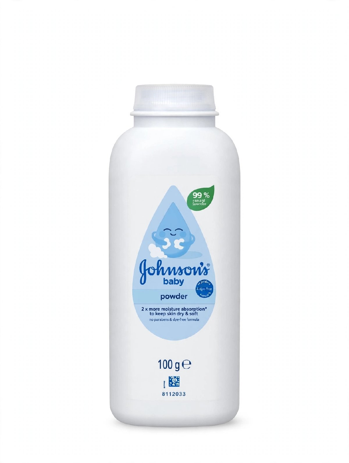 J & J Baby Powder 100g - fresh grocery product
