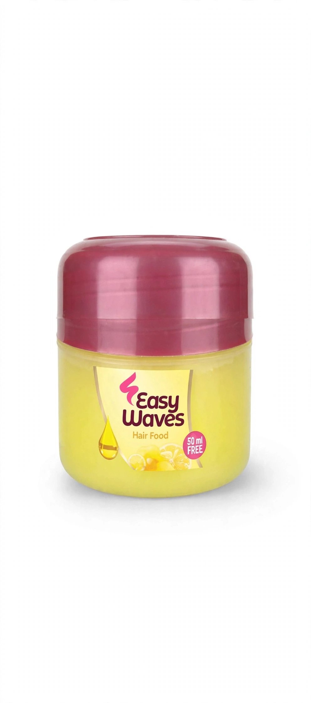 Easy Waves Hair Food Yellow 25ml Free - fresh grocery product