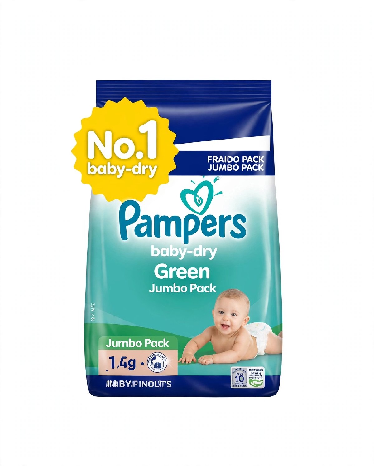 Pampers Green Jumbo Pack - fresh grocery product